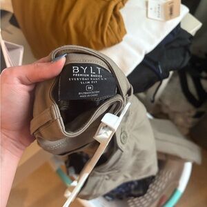 BYLT Basics Slim Fit Chinos - Tan